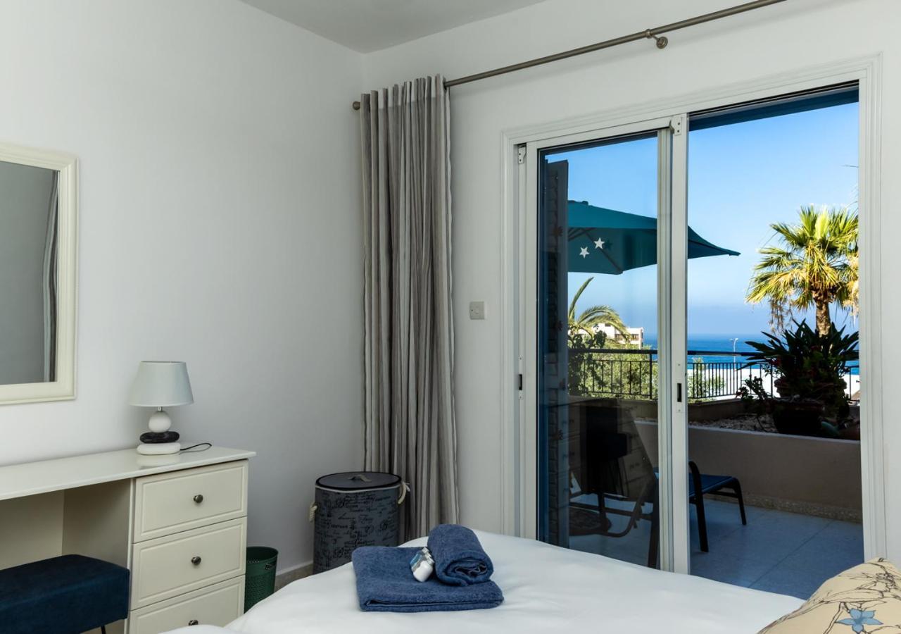 105 Kings Palace - Fabulous 2 Bed, 2 Bath, Large Patio With Garden - Sea Views Paphos Exterior foto